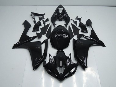 Billige Glänzend Schwarz R1 2007-2008 Motorrad Verkleidungen