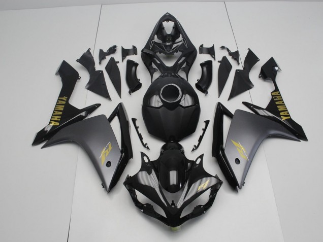 Billige Grau Schwarz R1 2007-2008 Motorrad Verkleidungen Billige Grau Schwarz R1 2007-2008 Motorrad Verkleidungen