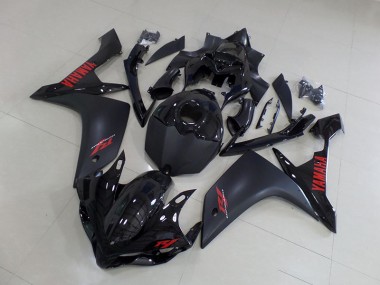 Billige Matt Schwarz Rot R1 2007-2008 Motorrad Verkleidungen