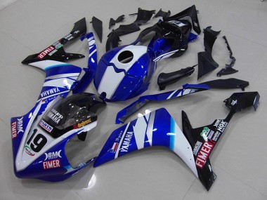 Billige Weiß Blau R1 2007-2008 Motorrad Verkleidungen