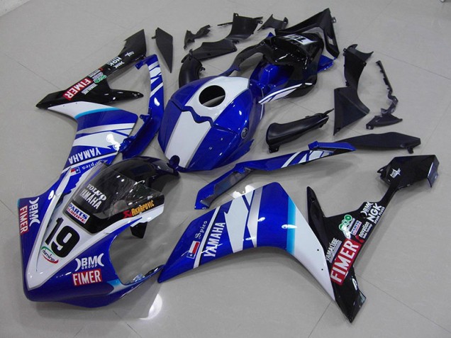 Billige Weiß Blau R1 2007-2008 Motorrad Verkleidungen
