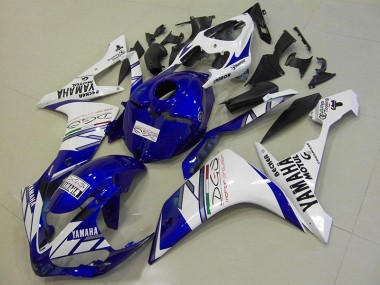 Billige Weiß Blau Tri Colour R1 2007-2008 Motorrad Verkleidungen