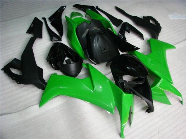 Billige Grün Schwarz ZX10R 2008-2010 Motorrad Verkleidungen Billige Grün Schwarz ZX10R 2008-2010 Motorrad Verkleidungen