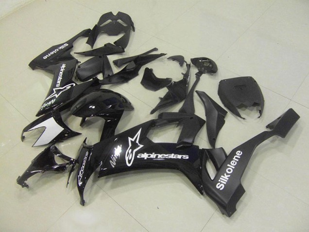 Billige Schwarz Silkolene ZX10R 2008-2010 Motorrad Verkleidungen Billige Schwarz Silkolene ZX10R 2008-2010 Motorrad Verkleidungen