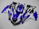 Billige Weiß Blau GSXR 600 / 750 K8 2008-2010 Motorrad Verkleidungen Billige Weiß Blau GSXR 600 / 750 K8 2008-2010 Motorrad Verkleidungen