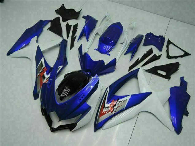 Billige Blau Weiß GSXR 600 / 750 K8 2008-2010 Motorrad VollVerkleidungen & Plastik Billige Blau Weiß GSXR 600 / 750 K8 2008-2010 Motorrad VollVerkleidungen & Plastik