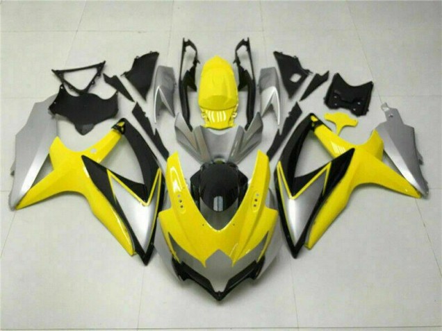 Billige Gelb GSXR 600 / 750 K8 2008-2010 Motorrad Verkleidungen Billige Gelb GSXR 600 / 750 K8 2008-2010 Motorrad Verkleidungen