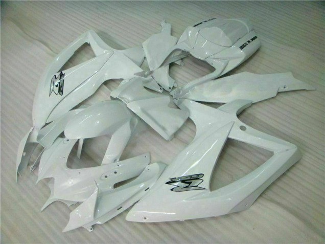 Billige Weiß GSXR 600 / 750 K8 2008-2010 Motorrad Verkleidungen Billige Weiß GSXR 600 / 750 K8 2008-2010 Motorrad Verkleidungen