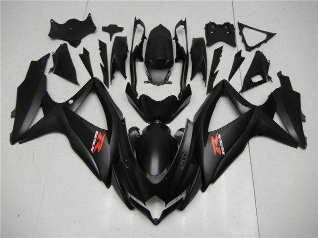 Billige Schwarz GSXR 600 / 750 K8 2008-2010 Motorrad Vollverkleidung
