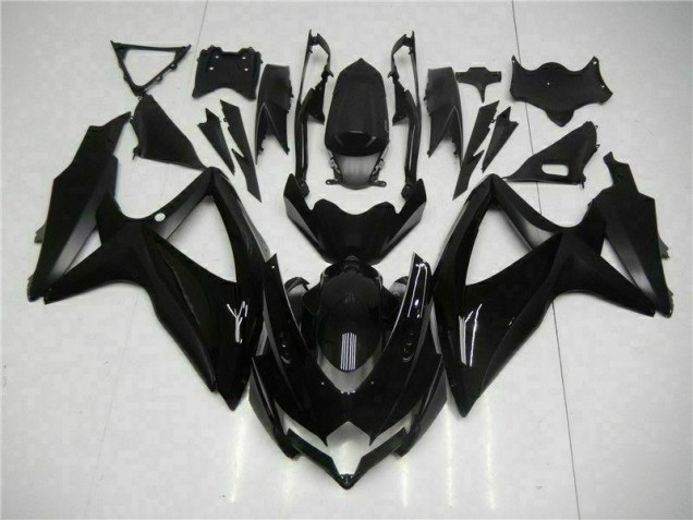 Billige Schwarz GSXR 600 / 750 K8 2008-2010 Motorrad Verkleidung Billige Schwarz GSXR 600 / 750 K8 2008-2010 Motorrad Verkleidung