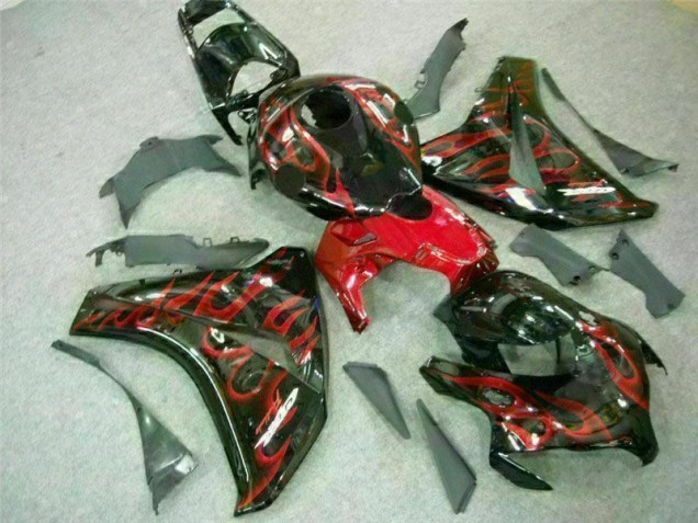 Billige Rot Flamme CBR 1000 RR 2008-2011 Motorrad Verkleidung Billige Rot Flamme CBR 1000 RR 2008-2011 Motorrad Verkleidung
