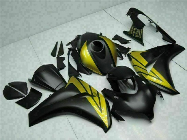 Billige Schwarz Gold CBR 1000 RR 2008-2011 Motorrad Verkleidungen Billige Schwarz Gold CBR 1000 RR 2008-2011 Motorrad Verkleidungen