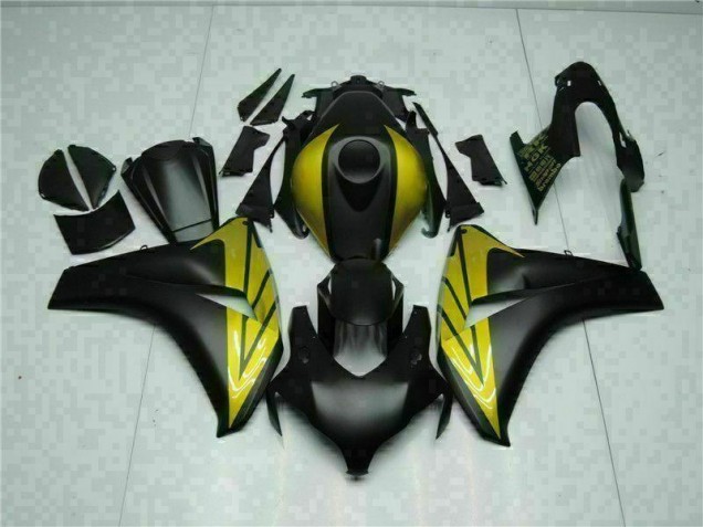 Billige Schwarz Gold CBR 1000 RR 2008-2011 Motorrad Verkleidungen Billige Schwarz Gold CBR 1000 RR 2008-2011 Motorrad Verkleidungen