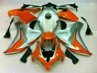Billige Silber Orange CBR 1000 RR 2008-2011 Motorrad Verkleidungen