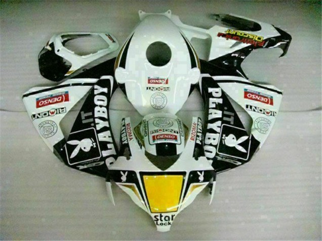 Billige Weiß Schwarz Playboy CBR 1000 RR 2008-2011 Motorrad Verkleidung Billige Weiß Schwarz Playboy CBR 1000 RR 2008-2011 Motorrad Verkleidung