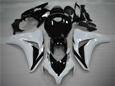 Billige Weiß Schwarz CBR 1000 RR 2008-2011 Motorrad Verkleidungen Komplett Sets