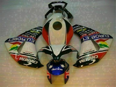 Billige Weiß Blau CBR 1000 RR 2008-2011 Motorrad Vollverkleidung