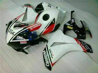 Billige Weiß Schwarz CBR 1000 RR 2008-2011 Motorrad Verkleidungen & Plastik