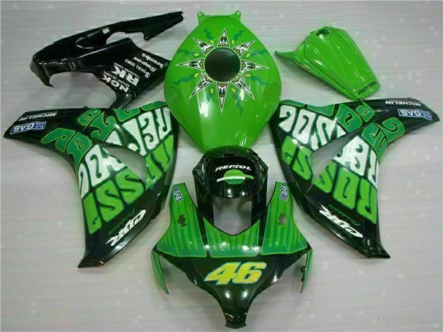 Billige Grün CBR 1000 RR 2008-2011 Motorrad Verkleidungen Billige Grün CBR 1000 RR 2008-2011 Motorrad Verkleidungen