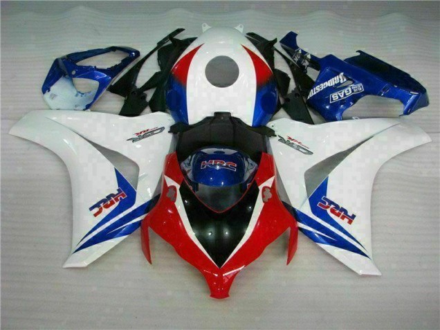 Billige Weiß Blau CBR 1000 RR 2008-2011 Motorrad Verkleidungen Komplett Sets Billige Weiß Blau CBR 1000 RR 2008-2011 Motorrad Verkleidungen Komplett Sets