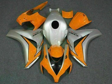 Billige Orange Silber CBR 1000 RR 2008-2011 Motorrad Vollverkleidung