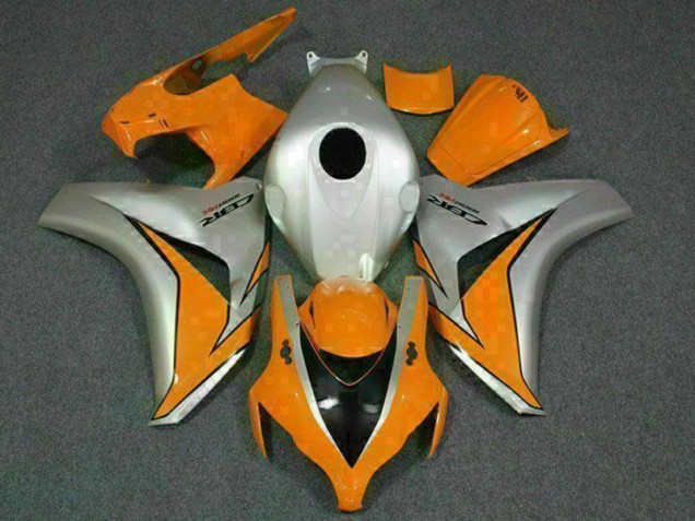 Billige Orange Silber CBR 1000 RR 2008-2011 Motorrad Vollverkleidung Billige Orange Silber CBR 1000 RR 2008-2011 Motorrad Vollverkleidung