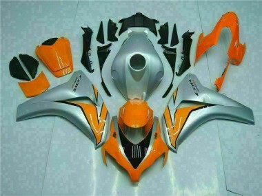 Billige Orange Silber CBR 1000 RR 2008-2011 Motorrad Verkleidungen