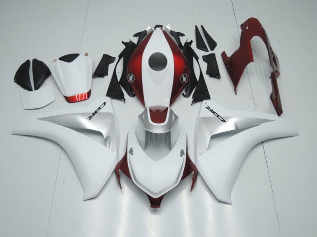 Billige Candy Rot Weiß und Silber CBR 1000 RR 2008-2011 Motorrad Verkleidungen Billige Candy Rot Weiß und Silber CBR 1000 RR 2008-2011 Motorrad Verkleidungen
