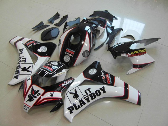 Billige Schwarz Playboy CBR 1000 RR 2008-2011 Motorrad Verkleidungen Billige Schwarz Playboy CBR 1000 RR 2008-2011 Motorrad Verkleidungen