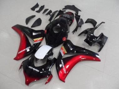 Billige Schwarz Rot Mugen CBR 1000 RR 2008-2011 Motorrad Verkleidung