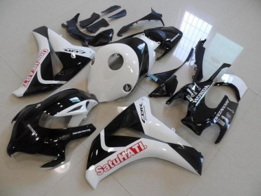 Billige Schwarz Weißes Satuhati CBR 1000 RR 2008-2011 Motorrad Verkleidungen