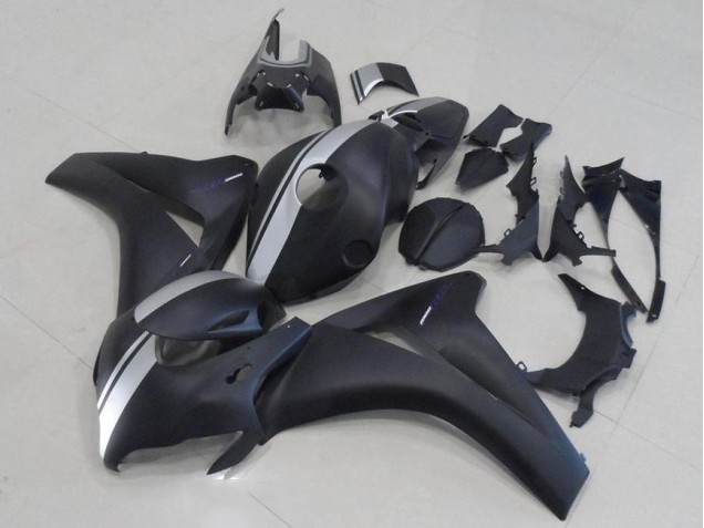 Billige Matt Schwarz und Silber CBR 1000 RR 2008-2011 Motorrad Verkleidungen Billige Matt Schwarz und Silber CBR 1000 RR 2008-2011 Motorrad Verkleidungen