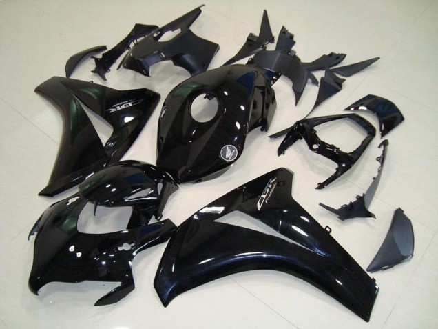 Billige Glänzend Schwarz Chrom Aufkleber CBR 1000 RR 2008-2011 Motorrad Verkleidungen Billige Glänzend Schwarz Chrom Aufkleber CBR 1000 RR 2008-2011 Motorrad Verkleidungen