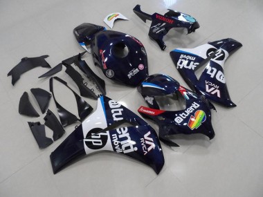 Billige Dunkel blau HP CBR 1000 RR 2008-2011 Motorrad Verkleidungen