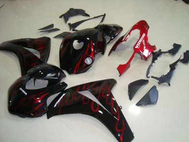 Billige Rot Flamme Rennen CBR 1000 RR 2008-2011 Motorrad Verkleidungen