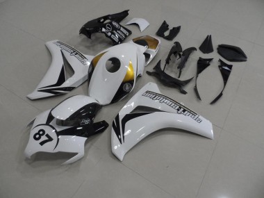 Billige Weiß Und Schwarz 87 CBR 1000 RR 2008-2011 Motorrad Verkleidungen