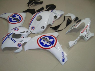 Billige Weiß Repsol CBR 1000 RR 2008-2011 Motorrad Verkleidungen