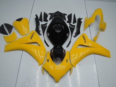 Billige Gelb Und Schwarz CBR 1000 RR 2008-2011 Motorrad Verkleidungen