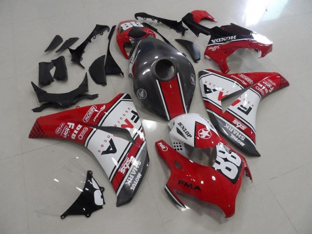 Billige Rot und Grau Fma CBR 1000 RR 2008-2011 Motorrad Verkleidungen Billige Rot und Grau Fma CBR 1000 RR 2008-2011 Motorrad Verkleidungen