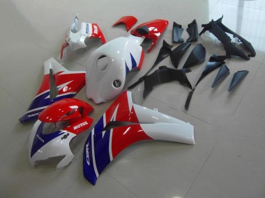 Billige Rot Weiß Blau Motul CBR 1000 RR 2008-2011 Motorrad Verkleidungen