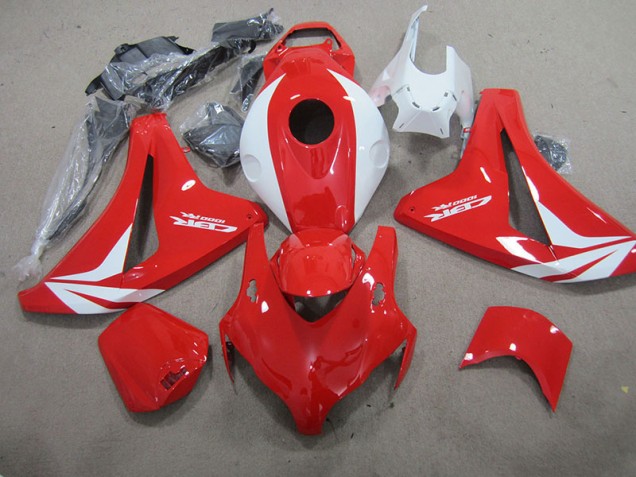 Billige Rot Weiß Fireblade CBR 1000 RR 2008-2011 Motorrad Verkleidungen Billige Rot Weiß Fireblade CBR 1000 RR 2008-2011 Motorrad Verkleidungen
