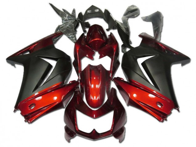 Billige Rot Grau EX250 2008-2012 Motorrad Verkleidungen Billige Rot Grau EX250 2008-2012 Motorrad Verkleidungen