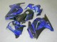 Billige Schwarz Blau EX250 2008-2012 Motorrad Verkleidung Billige Schwarz Blau EX250 2008-2012 Motorrad Verkleidung