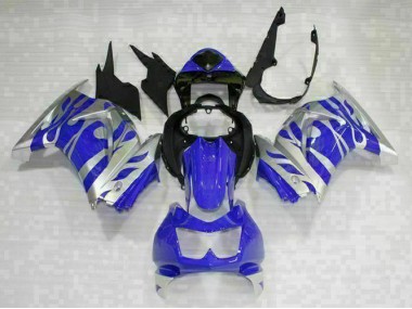 Billige Schwarz Blau EX250 2008-2012 Motorrad Verkleidungen