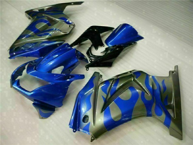 Billige Blau EX250 2008-2012 Motorrad Verkleidungen Billige Blau EX250 2008-2012 Motorrad Verkleidungen