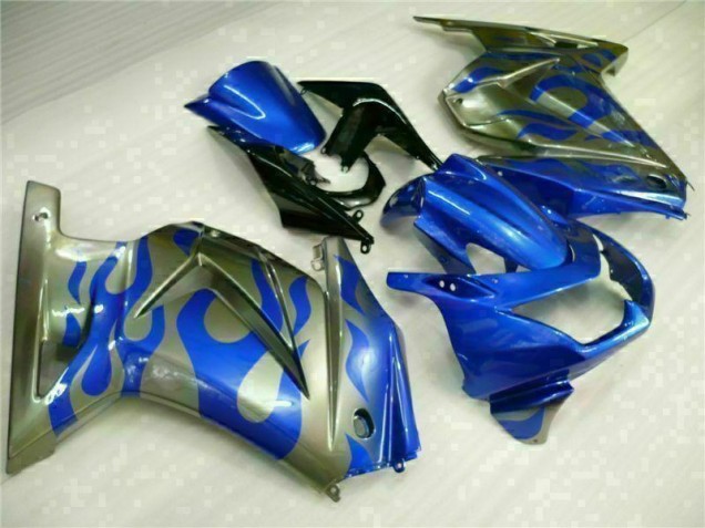 Billige Blau EX250 2008-2012 Motorrad Verkleidungen Billige Blau EX250 2008-2012 Motorrad Verkleidungen