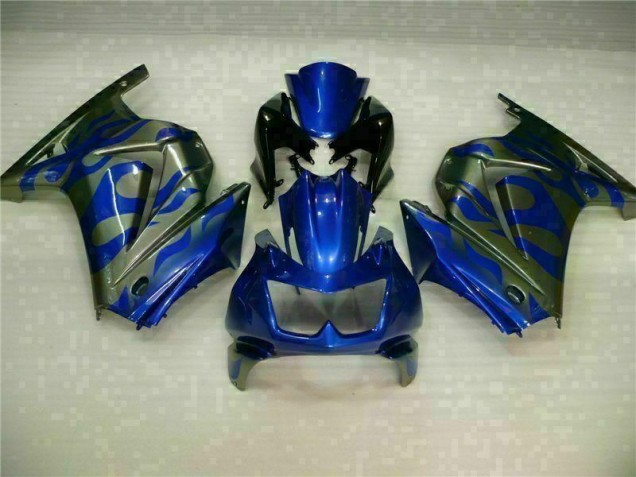 Billige Blau EX250 2008-2012 Motorrad Verkleidungen Billige Blau EX250 2008-2012 Motorrad Verkleidungen