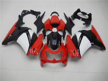 Billige Rot Schwarz Weiß EX250 2008-2012 Motorrad Verkleidungen