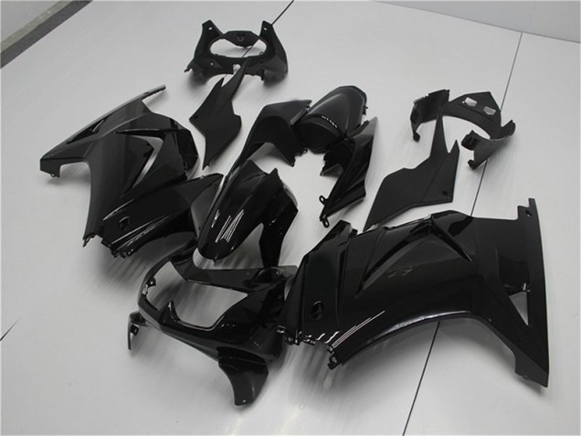 Billige Glänzend Schwarz EX250 2008-2012 Motorrad Verkleidungen Billige Glänzend Schwarz EX250 2008-2012 Motorrad Verkleidungen