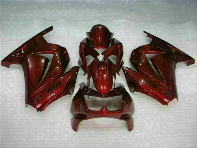 Billige Rot Ninja EX250 2008-2012 Motorrad Verkleidungen Billige Rot Ninja EX250 2008-2012 Motorrad Verkleidungen